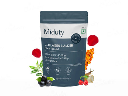 Miduty Plant-Based Collagen Builder Nutraceutical Powder