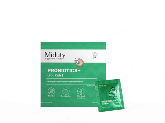 Miduty Probiotics Nutaceutical Powder For Kids