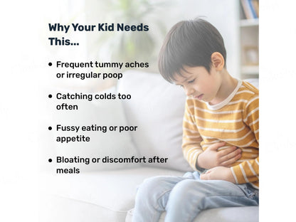 Miduty Probiotics Nutaceutical Powder For Kids