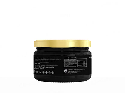 Miduty Shilajit Gold 3x Resin With Ashwagandha And Gold
