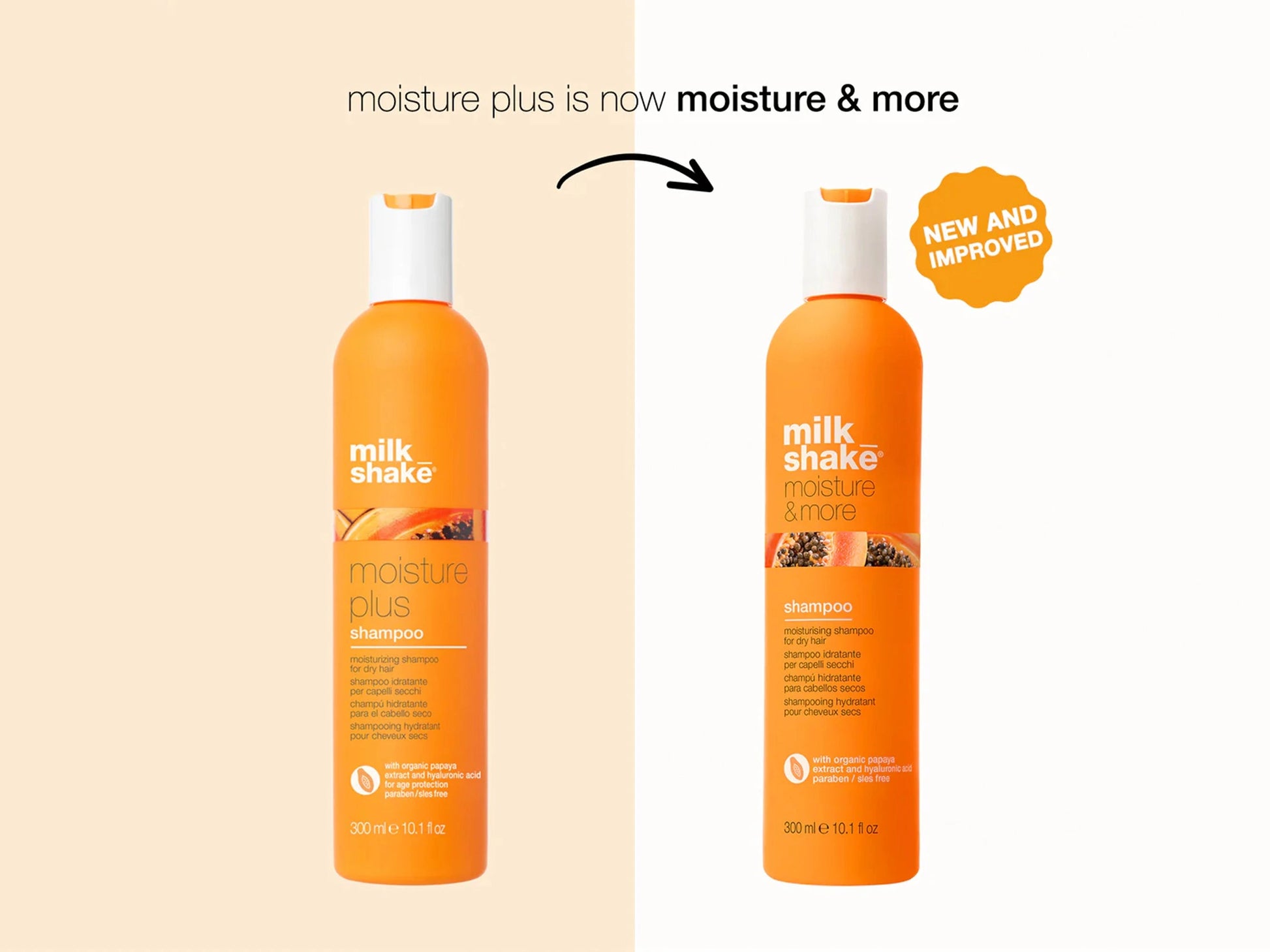 Milk Shake Moisture and  More Shampoo For Dry Hair