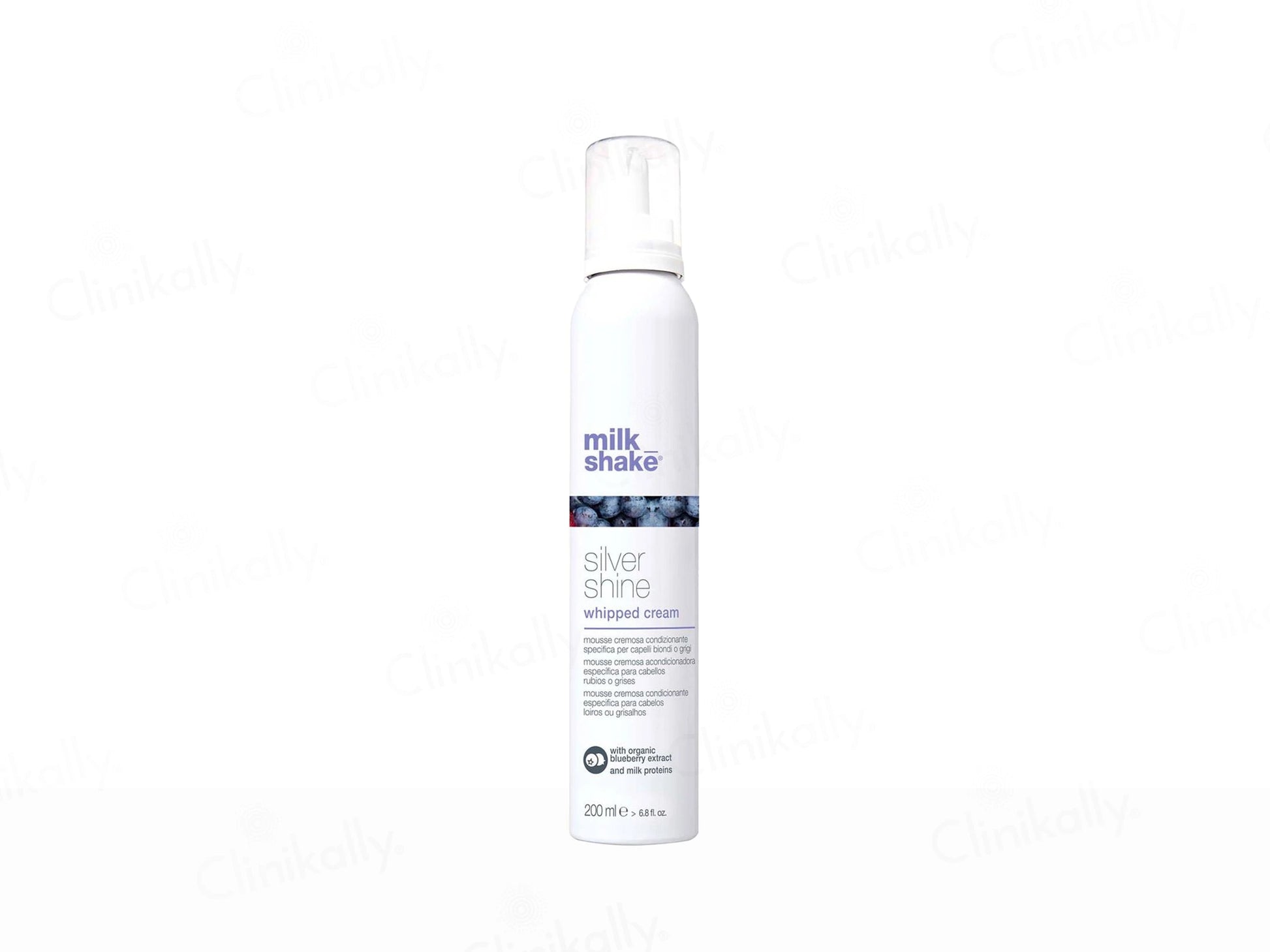 Milk Shake Silver Shine Whipped Cream For Blond and  Grey Hair