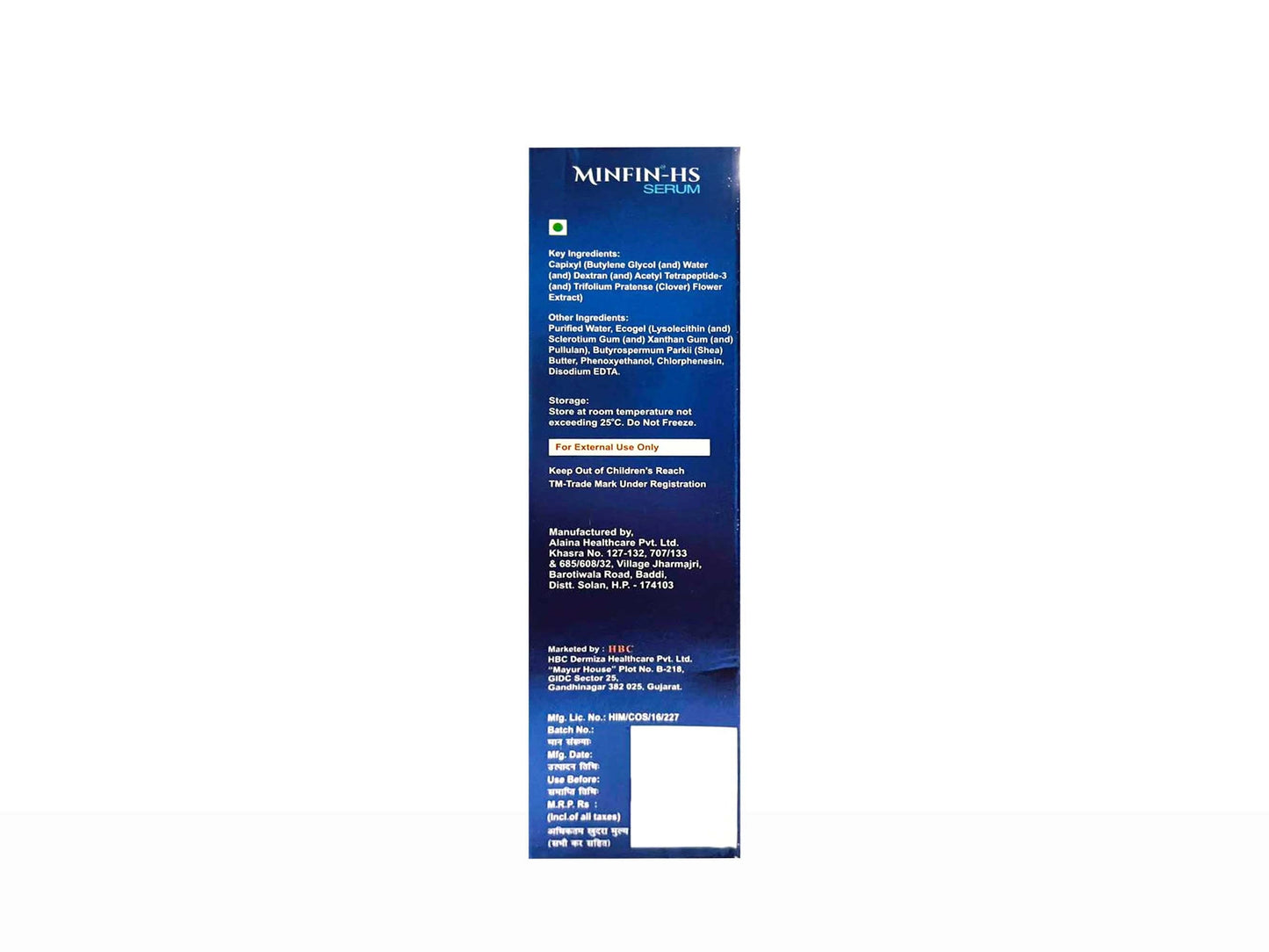 Minfin-HS Hair Serum
