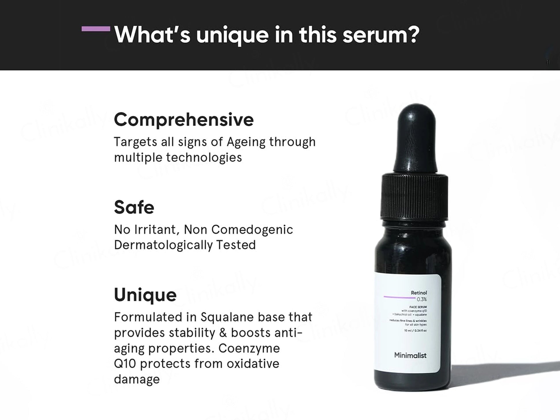 Minimalist 0.3 Percent Retinol Face Serum