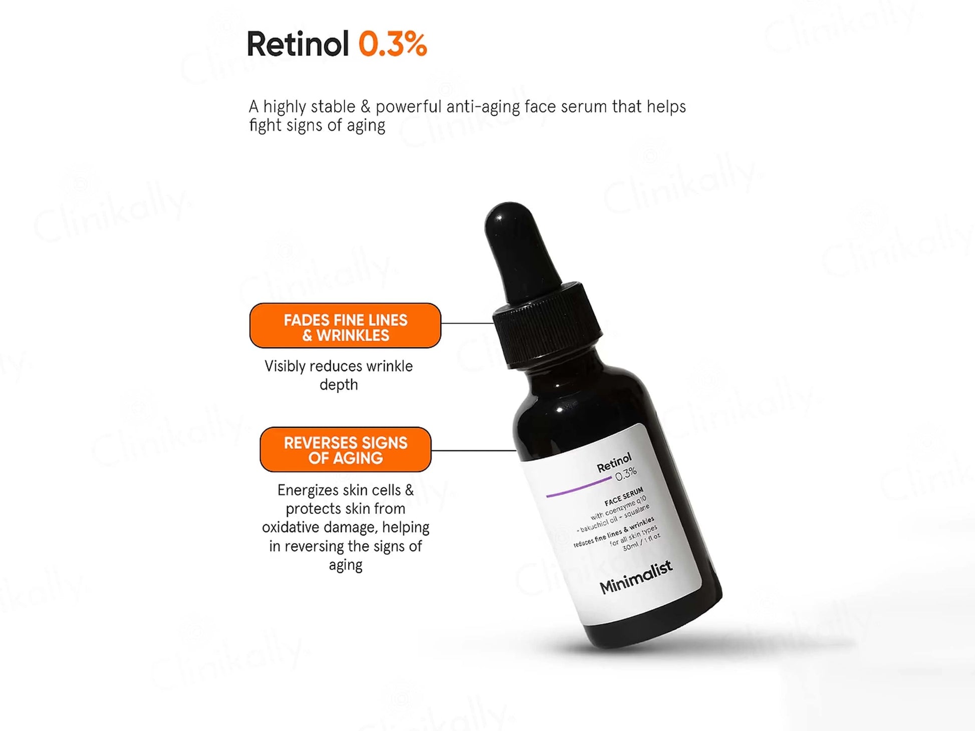 Minimalist 0.3 Percent Retinol Face Serum