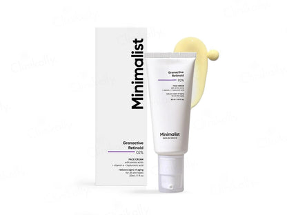 Minimalist 2 Percent Granactive Retinoid Anti Aging Face Cream