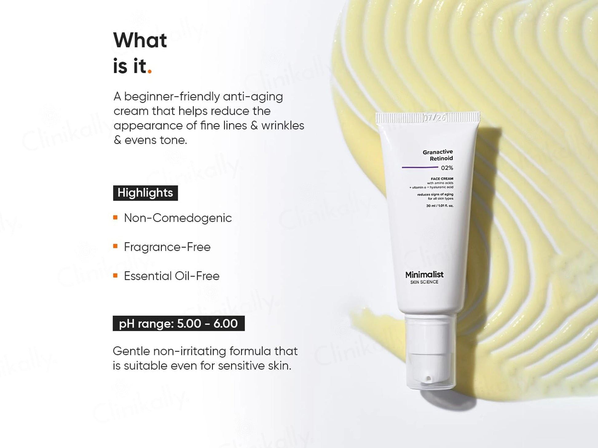 Minimalist 2 Percent Granactive Retinoid Anti Aging Face Cream