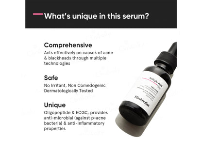Minimalist 2 Percent Salicylic Acid Face Serum