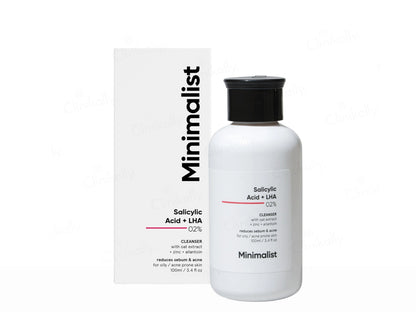 Minimalist 2 Percent Salicylic Acid  LHA Face Cleanser