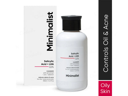 Minimalist 2 Percent Salicylic Acid  LHA Face Cleanser