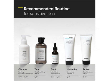 Minimalist 6 Percent Oat Extract Gentle Cleanser For Sensitive Skin
