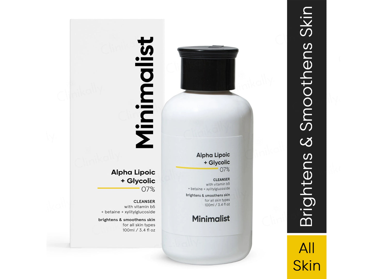 Minimalist 7 Percent ALA and  AHA Brightening Cleanser