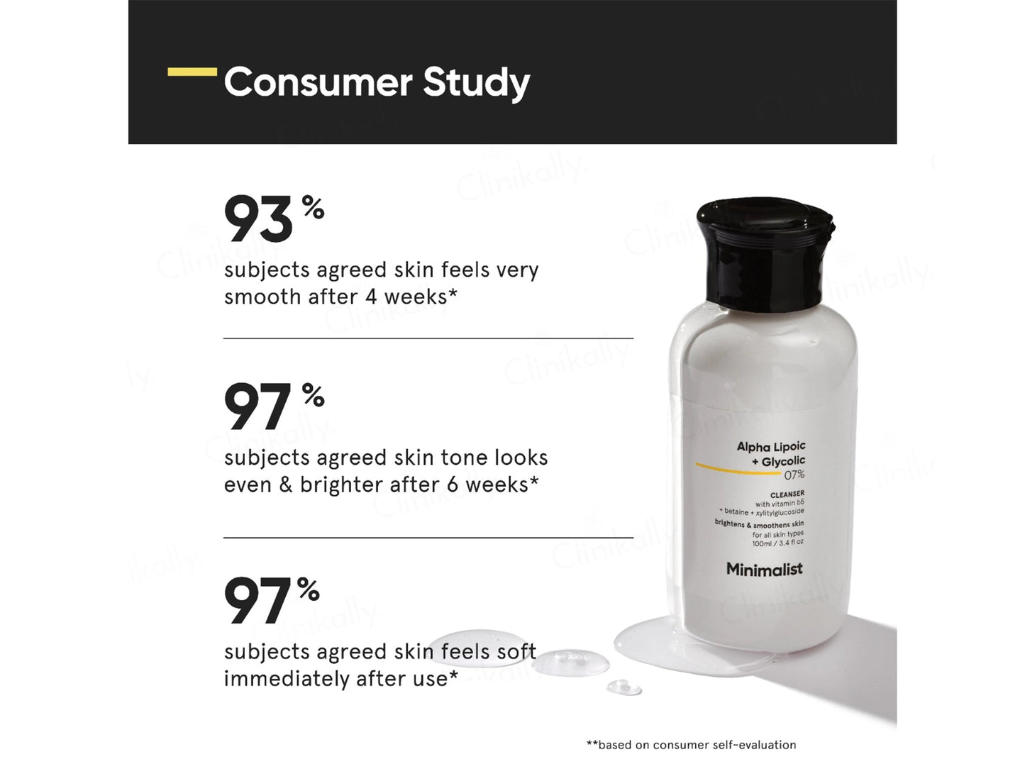 Minimalist 7 Percent ALA and  AHA Brightening Cleanser
