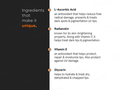 Minimalist 8 Percent L-Ascorbic Acid Lip Treatment Balm