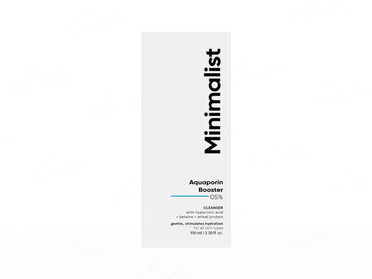 Minimalist Aquaporin Booster 0.5 Percent Cleanser
