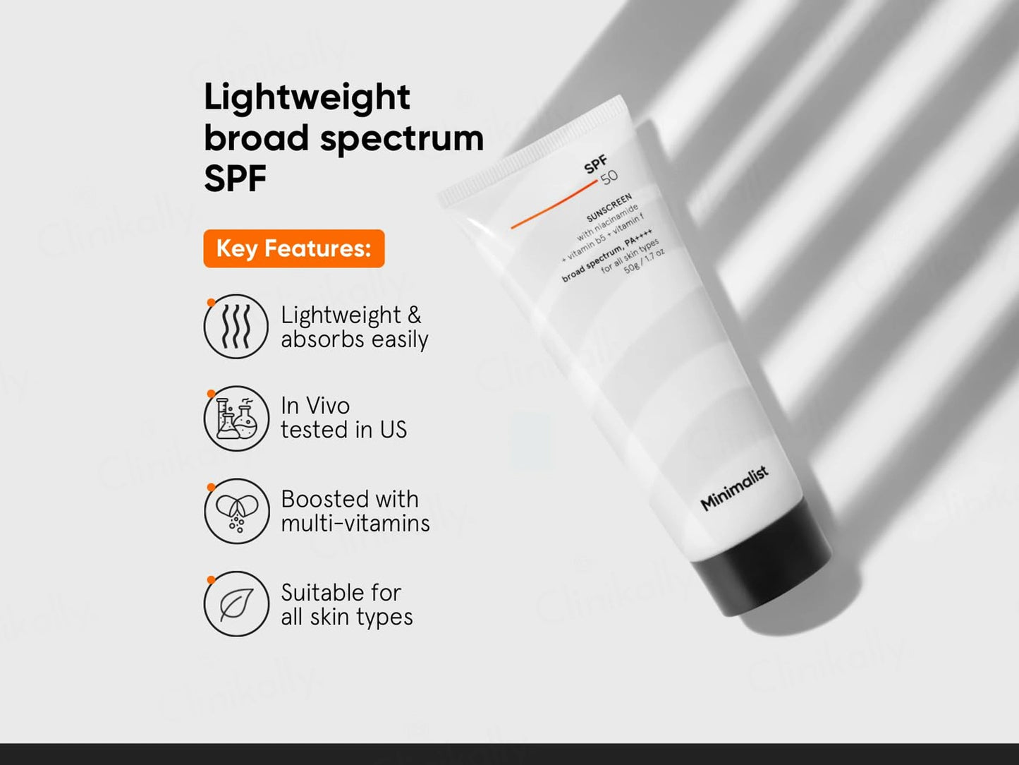 Minimalist Broad Spectrum Sunscreen SPF 50 PA