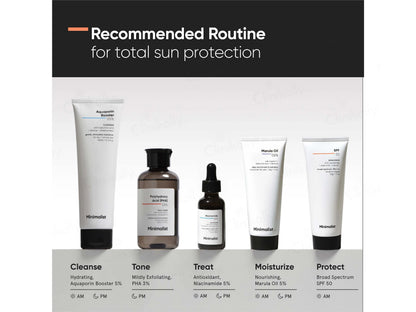 Minimalist Broad Spectrum Sunscreen SPF 50 PA