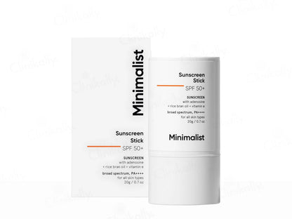 Minimalist Broad Spectrum Sunscreen Stick SPF 50 PA