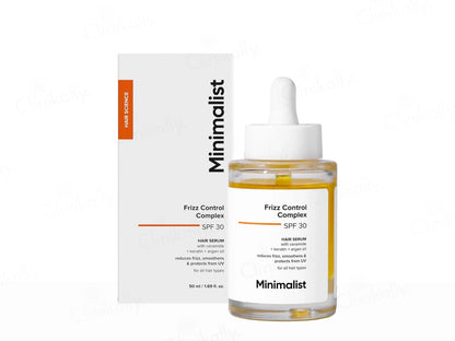 Minimalist Frizz Control Complex Hair Serum SPF 30
