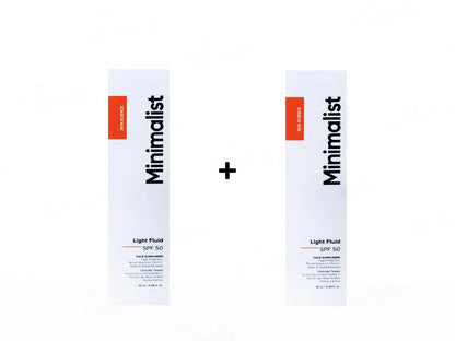 Minimalist Light Fluid Face Sunscreen SPF 50 PA