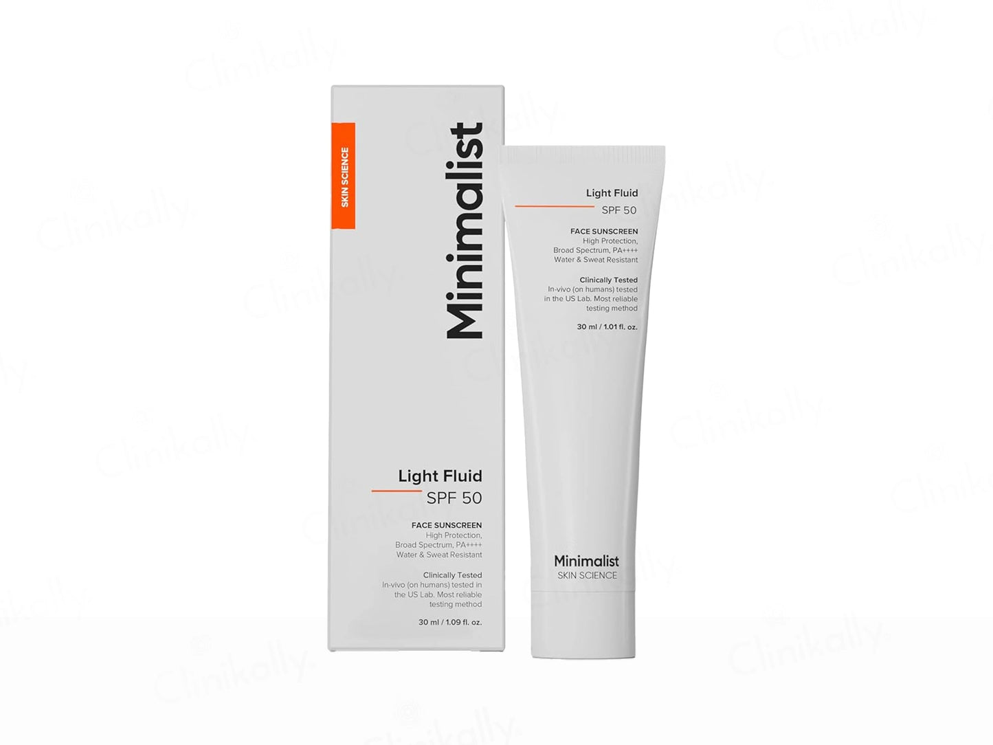 Minimalist Light Fluid Face Sunscreen SPF 50 PA