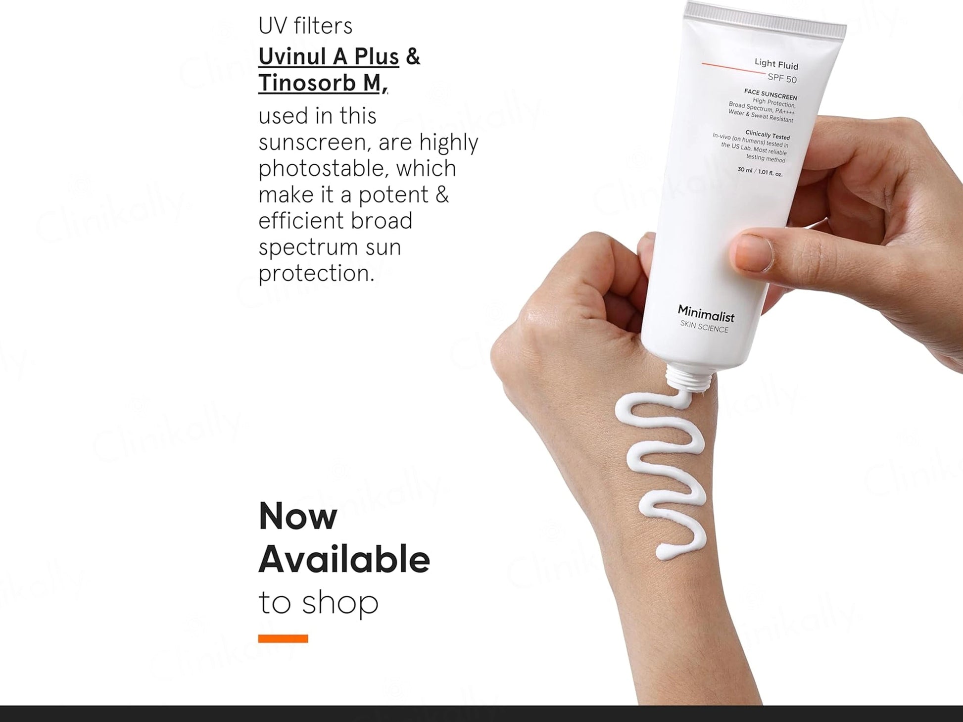Minimalist Light Fluid Face Sunscreen SPF 50 PA