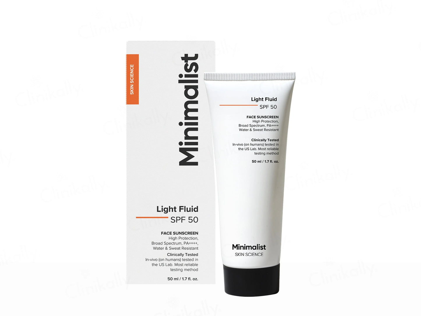 Minimalist Light Fluid Face Sunscreen SPF 50 PA