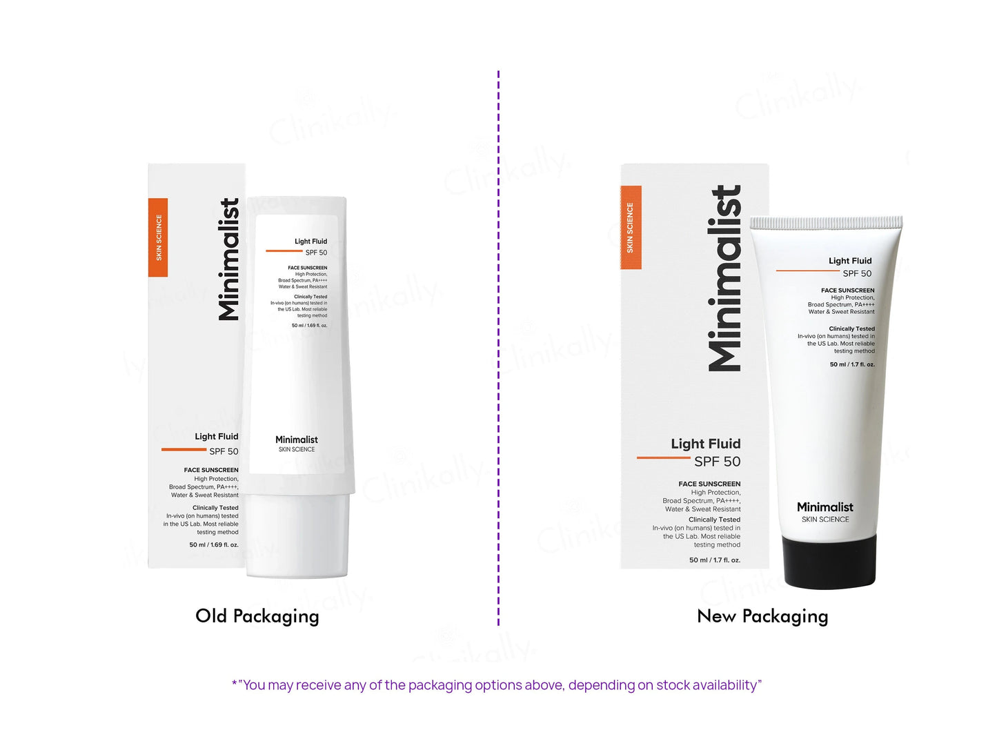 Minimalist Light Fluid Face Sunscreen SPF 50 PA