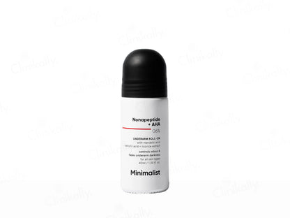 Minimalist Nonapeptide  AHA 6 Percent Underarm Roll-On