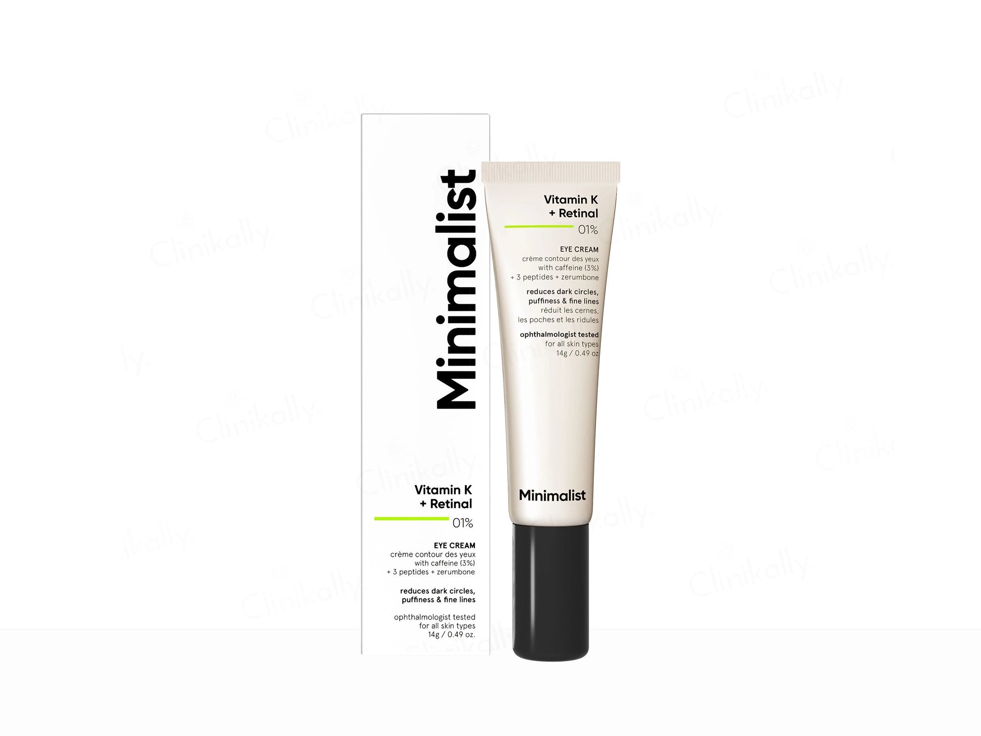 Minimalist Vitamin K  Retinal 1 Percent Under Eye Cream