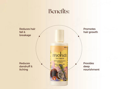 Moha: 5 In 1 Hair Oil