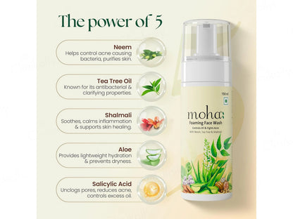 Moha: Foaming Face Wash