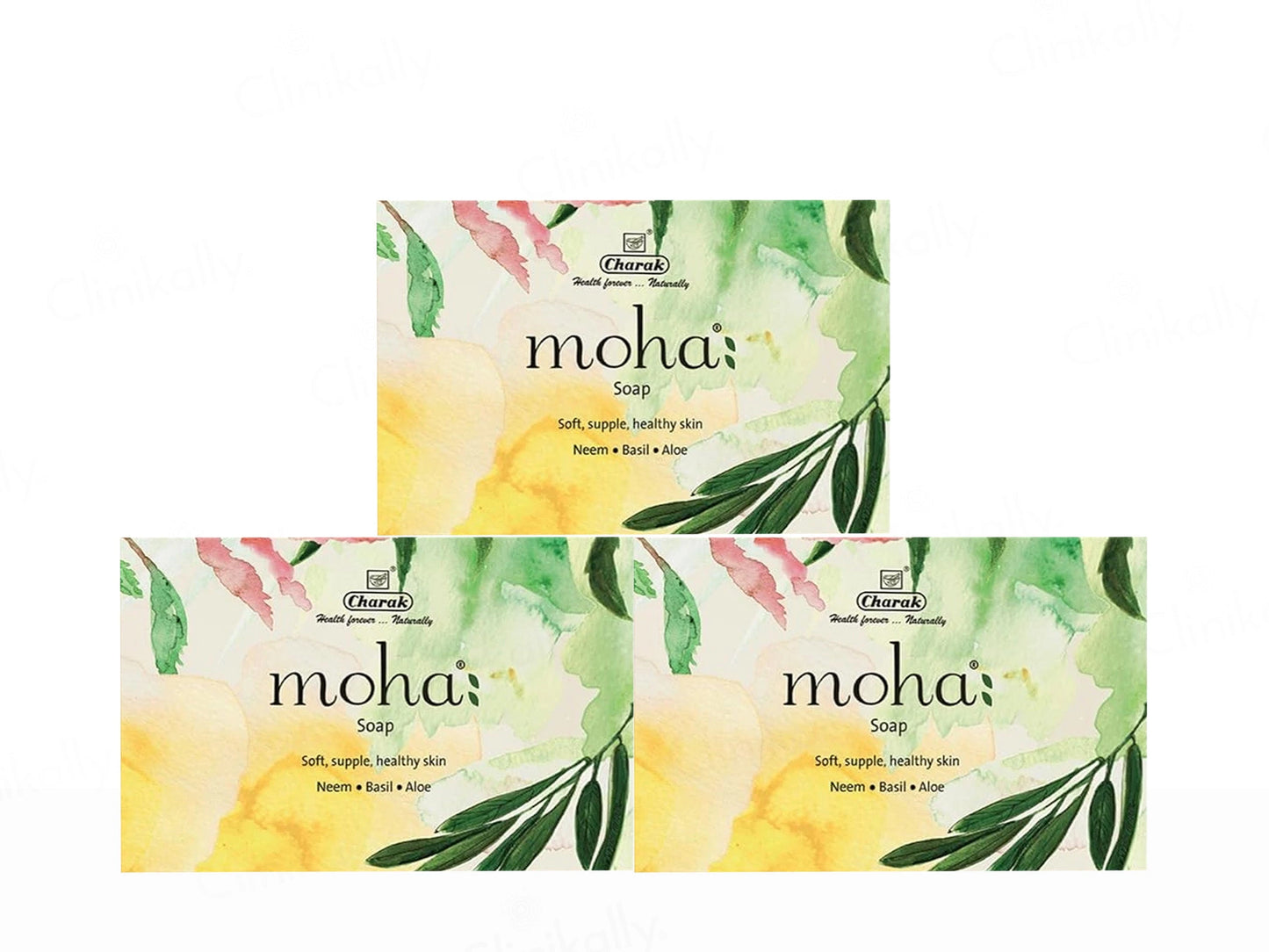 Moha: Herbal Soap Pack Of 3