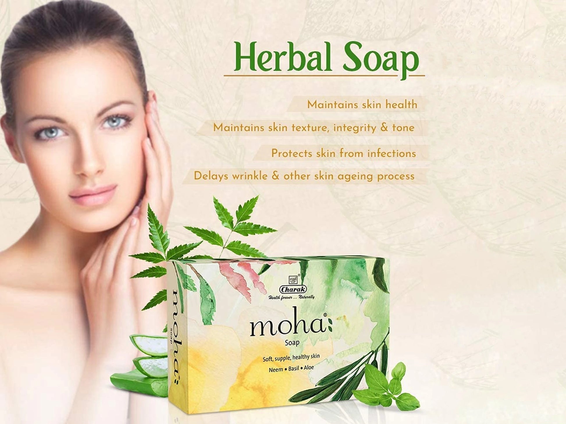 Moha: Herbal Soap Pack Of 3