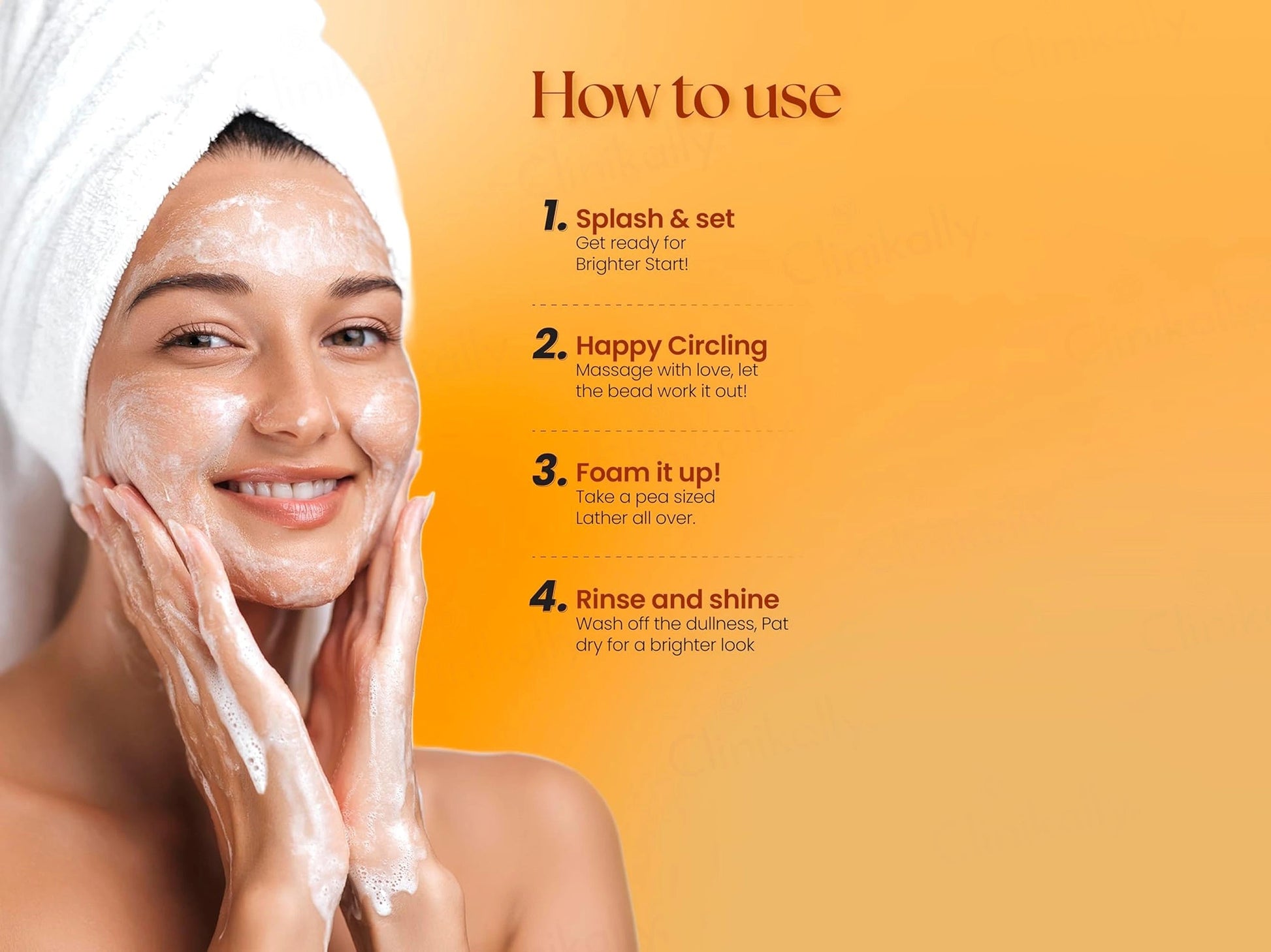 Moha: Niacinamide and  Vitamin C Skin Brightening Face Wash