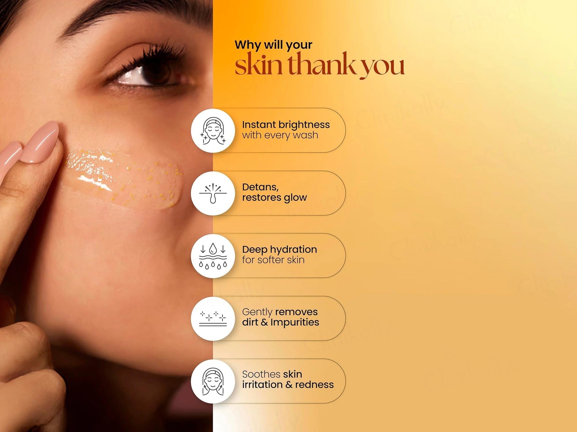 Moha: Niacinamide and  Vitamin C Skin Brightening Face Wash