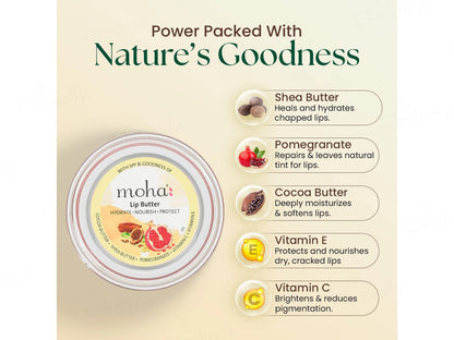 Moha: Nourishing and  Hydrating Lip Butter