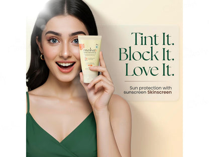 Moha: Tinted Sunscreen Gel SPF 50 PA