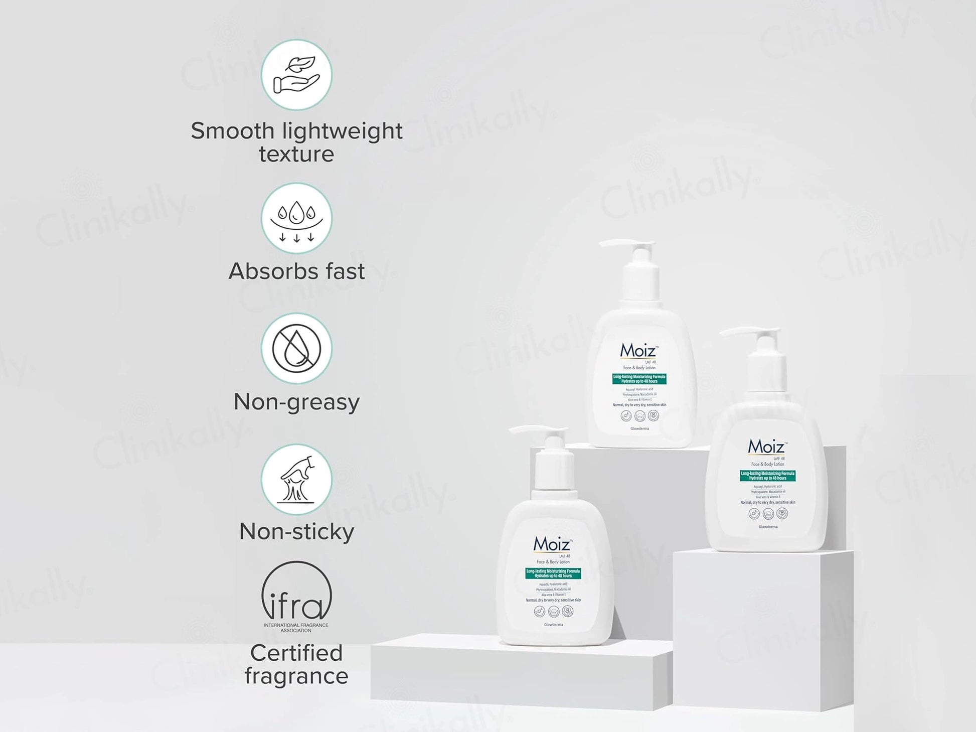 Moiz LMF 48 Face and  Body Lotion