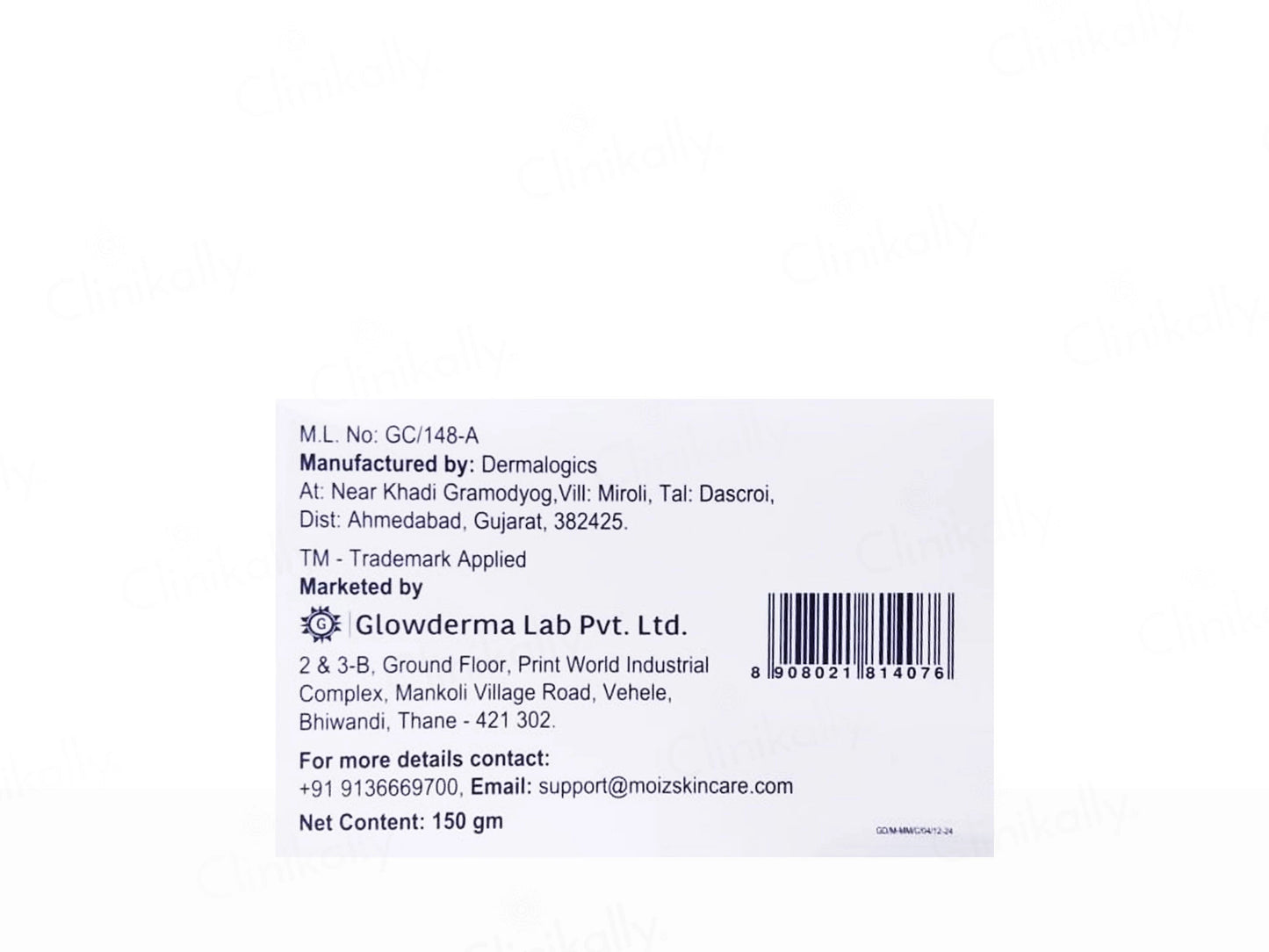 Moiz MM Skin Barrier Restoring Cream For Face and  Body