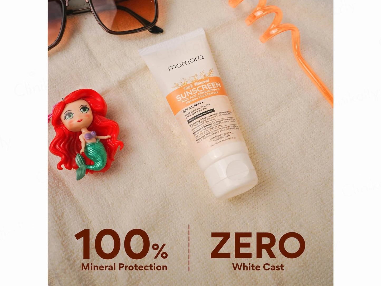 Momora 100 Percent Mineral Sunscreen SPF 50 PA
