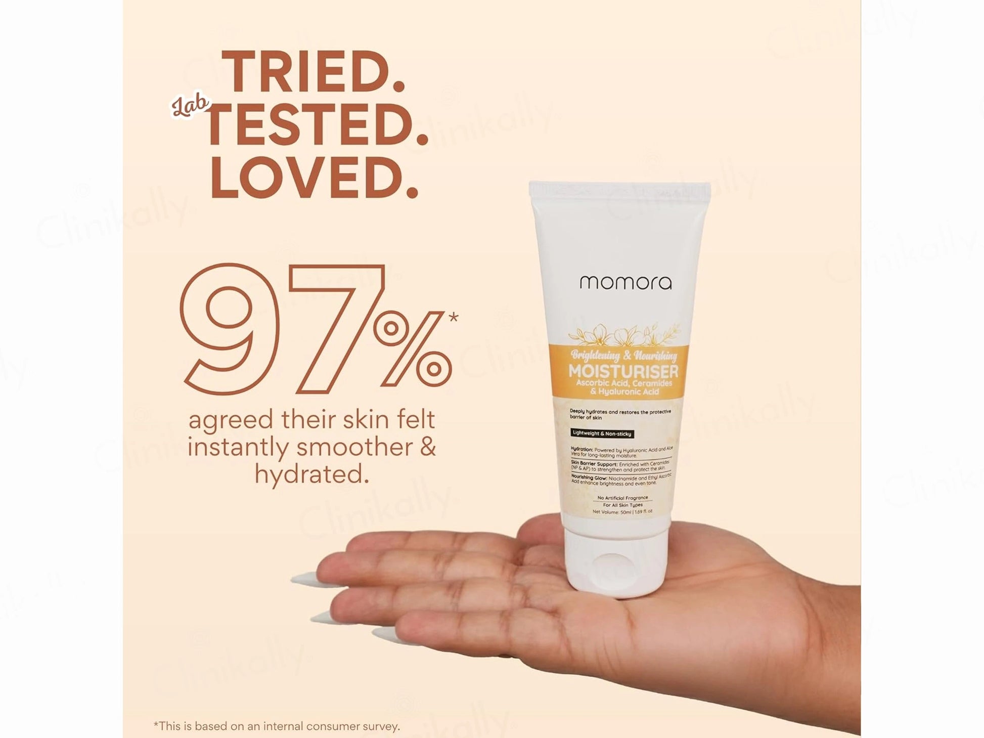 Momora Brightening and  Nourishing Lightweight Moisturiser