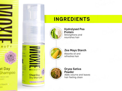 Moxie Beauty Cheat Day Dry Shampoo