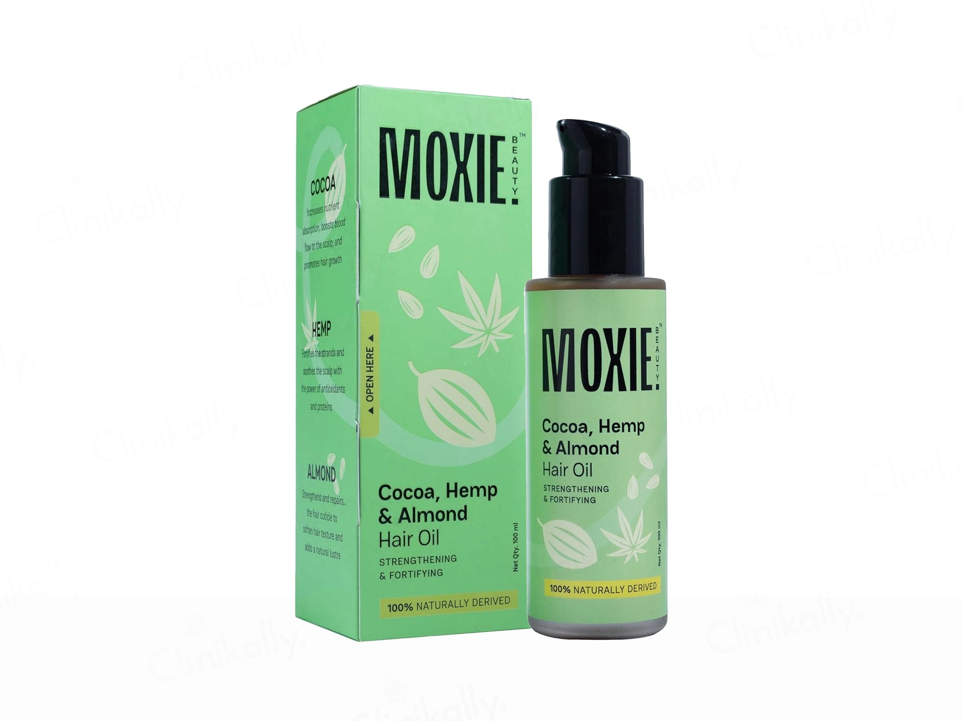 Moxie Beauty Cocoa, Hemp and  Almond Hair Oil