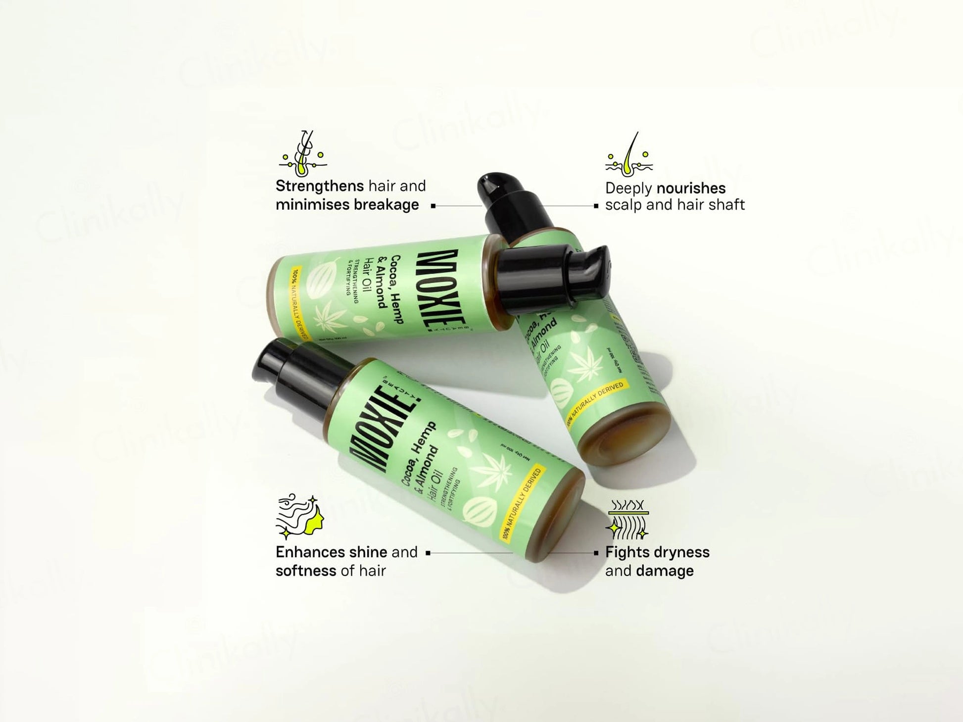 Moxie Beauty Cocoa, Hemp and  Almond Hair Oil