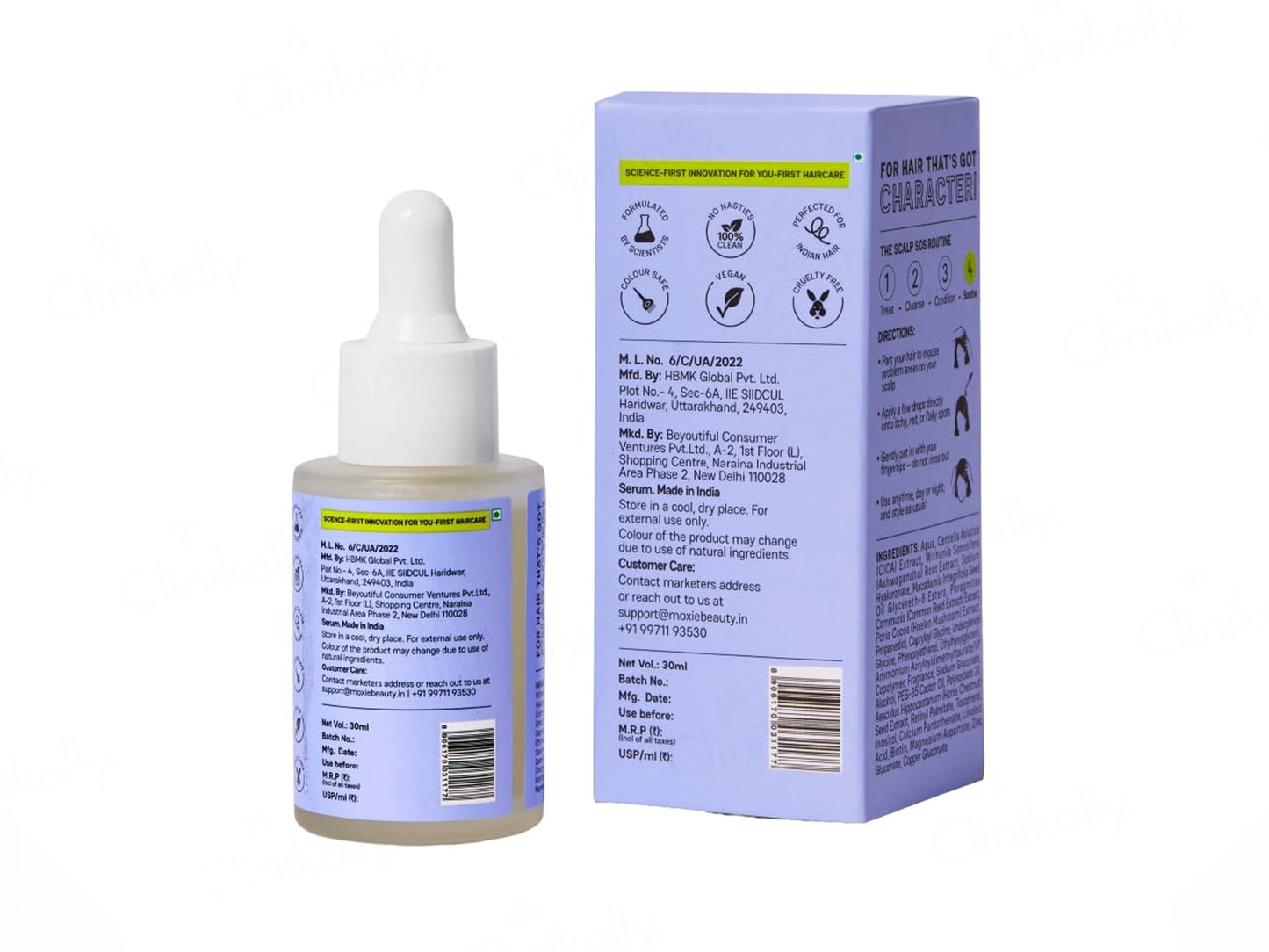 Moxie Beauty Daily Calming Leave-On Serum