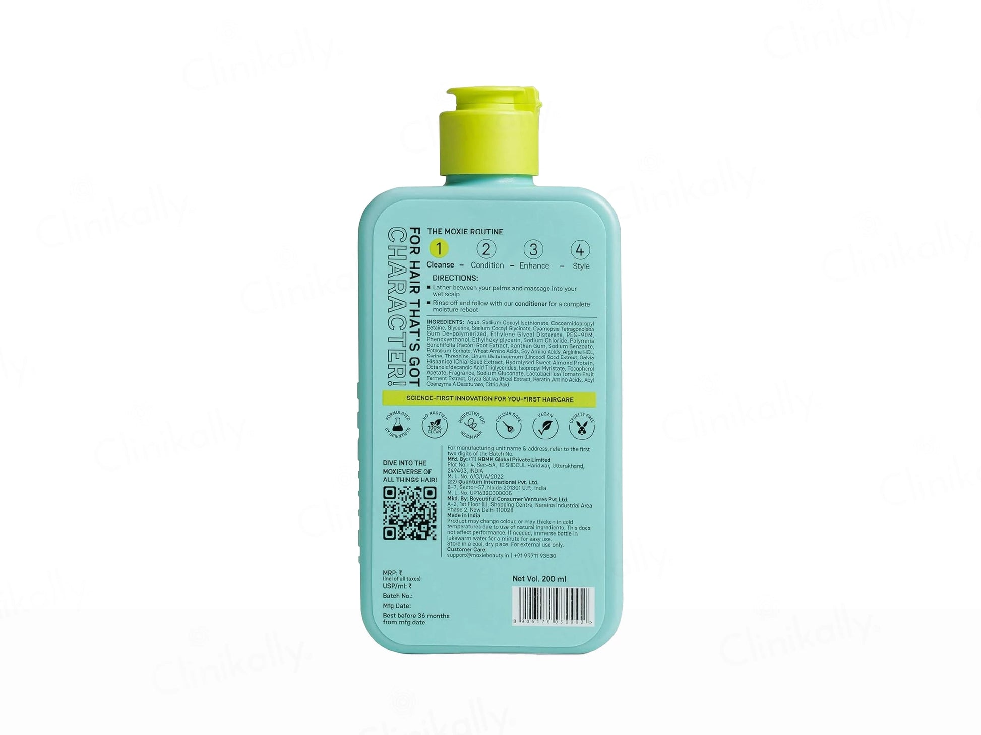 Moxie Beauty Gentle Cleansing Shampoo