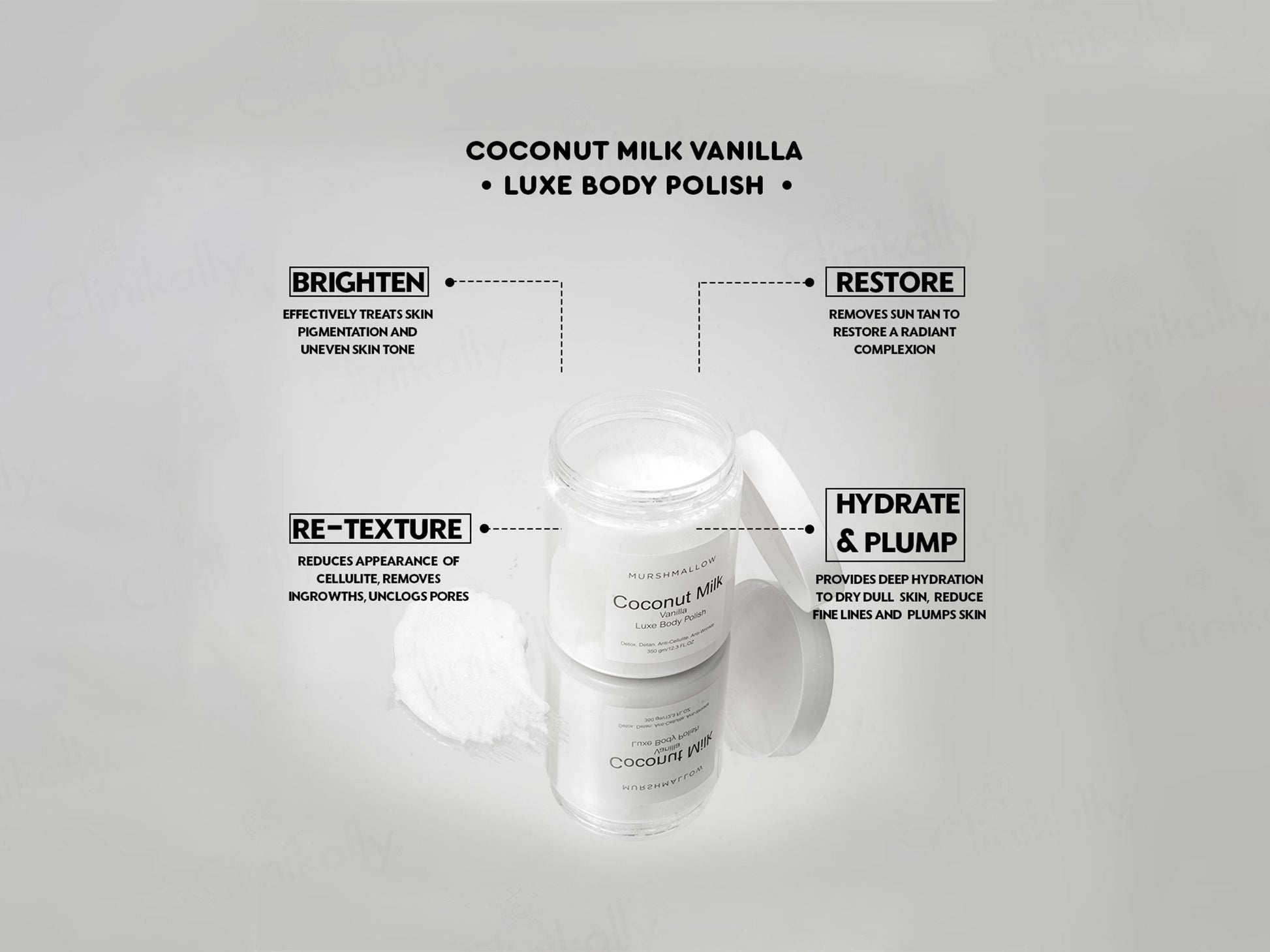 Murshmallow Coconut Milk and  Vanilla Luxe Body Polish