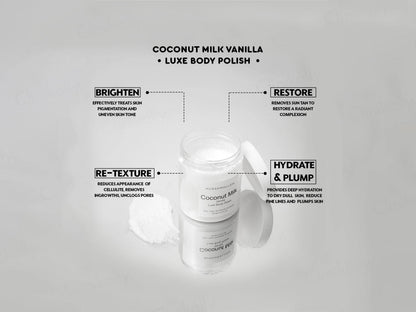 Murshmallow Coconut Milk and  Vanilla Luxe Body Polish