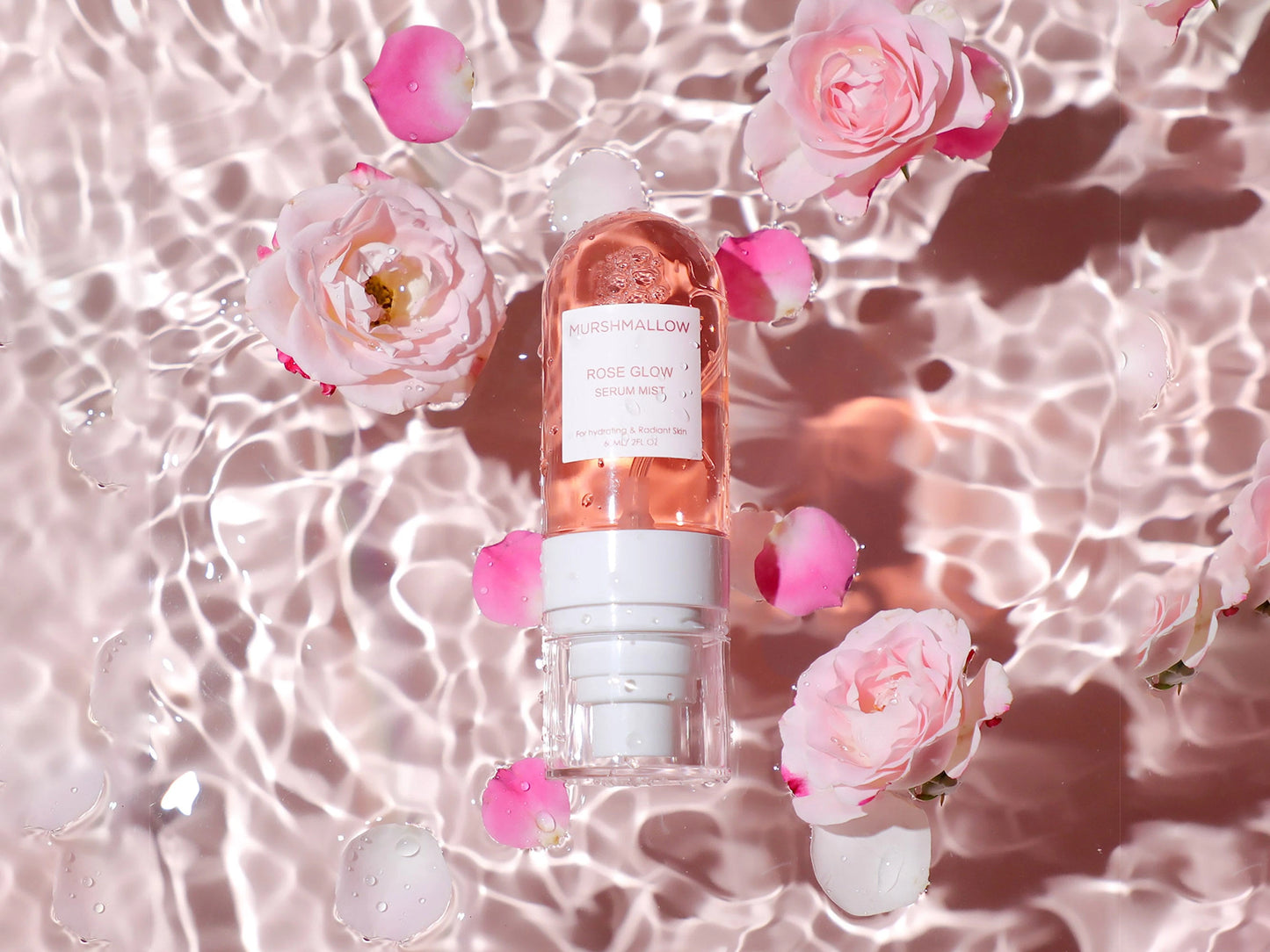 Murshmallow Rose Glow Serum Mist For Hydrating and  Radiant Skin
